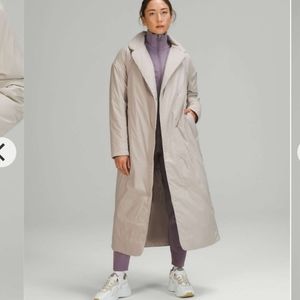 Lululemon Insulated Trench Coat